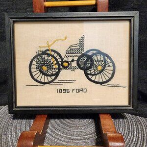 1896 Ford Embroidery - Wall Decor